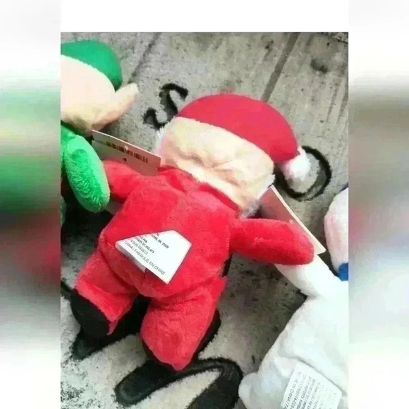 Christmas House Musical Singing Plushes Snowman, Elf & Santa Claus Set O… - Picture 7 of 8